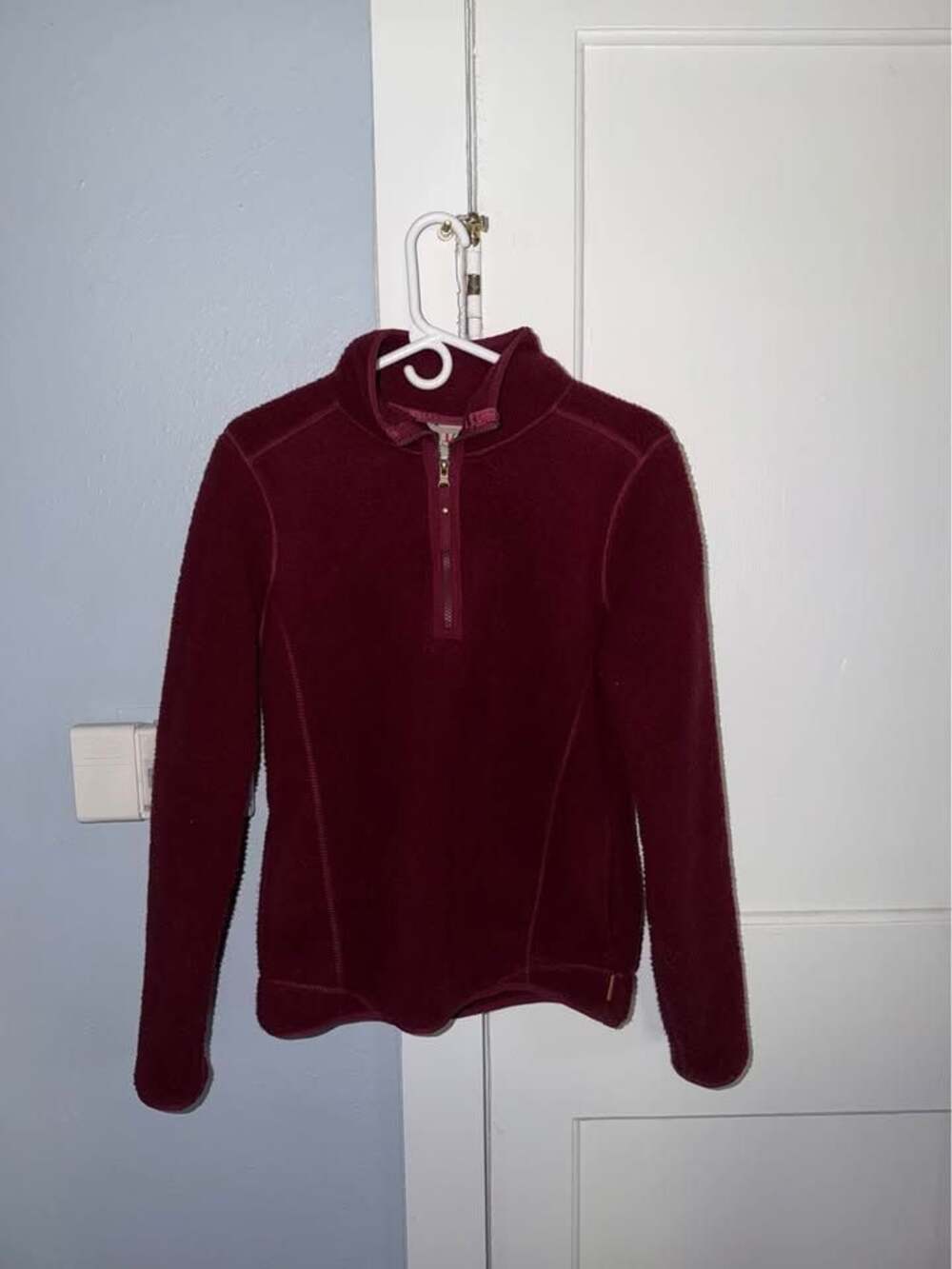 Avalanche Burgundy Quarter Button Up